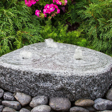 Triple Circle Granite Fountain Kit