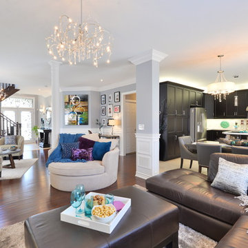 OPEN CONCEPT LIVING WITH SENSE OF STYLE