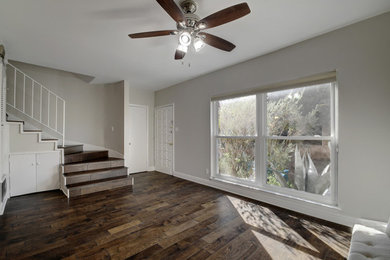 Family room - contemporary family room idea in Austin