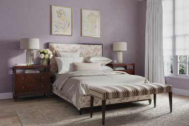 Inspiration for a modern bedroom remodel in New York
