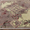Modern Square Oriental, Hand-Knotted, Rug, 8'3"x8'3"
