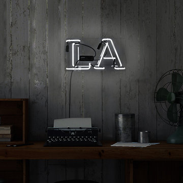 Oliver Gal "LA" Neon Sign