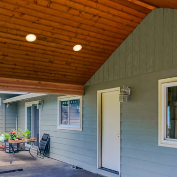 Closed Gable End Patio Cover