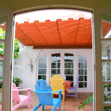 Retractable Awning - Pulley System