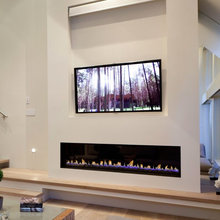 Fireplace-master bedroom
