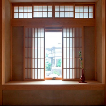中庭のある現代町家