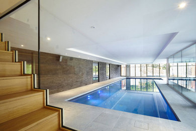 This is an example of a swimming pool in Surrey.