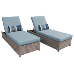 Tropical Outdoor Chaise Lounges by TKClassics
