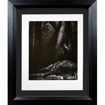 Henry MOORE Lithograph ORIGINAL "Cavern" Ltd. Edition w/Archival FRAME