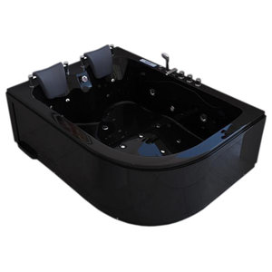 Positano Whirlpool bathtub hydrotherapy Hot tub 2 persons 70.8 Double pump 