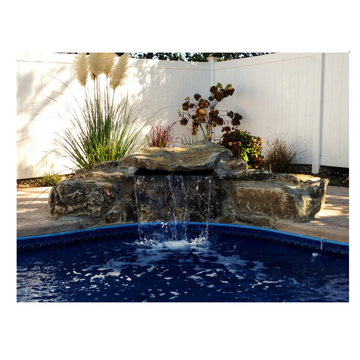 6' Inground Pool Waterfall