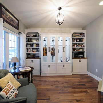 Modern Rustic- Music Room