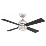 Fanimation Fans - Fanimation Fans FP7644BN Kwad - 44" Ceiling Fan with Light Kit - Fanimation continues to elevate the style you've cKwad 44" Ceiling Fan Brushed Nickel Brush *UL Approved: YES Energy Star Qualified: n/a ADA Certified: n/a  *Number of Lights: Lamp: 1-*Wattage:18w LED Module bulb(s) *Bulb Included:Yes *Bulb Type:LED Module *Finish Type:Brushed Nickel
