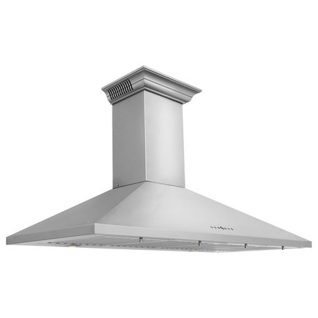 ZLINE 48" Ducted Vent Wall Mount Range Hood With Built-in CrownSound