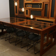 dining table and chairs