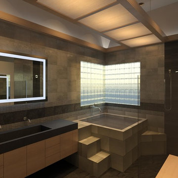 A Hint Of Zen Master Bathroom