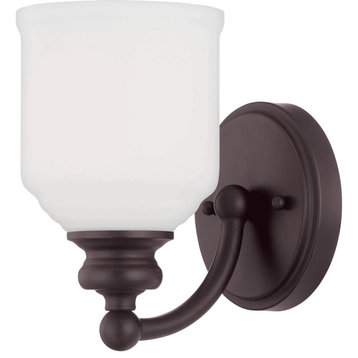 Savoy House 9-6836-1-13 Melrose 1-Light Wall Sconce in English Bronze