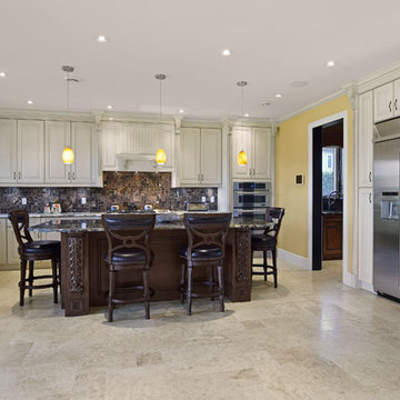 Burnaby French Chateau Style Custom Home