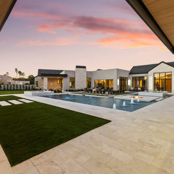 Record-Breaking Bar Z Estate: Resort Pool, Sport Court & Full Mountain Views in