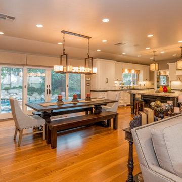 Ranch House to Transitional Style Remodel