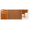 Consigned Mid Century Danish Modern Walnut Tall Dresser by Broyhill