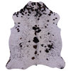 Natural Cowhide Rug 6' 7" X 5' 10" C2215