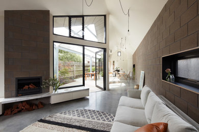 This is an example of a modern home in Melbourne.