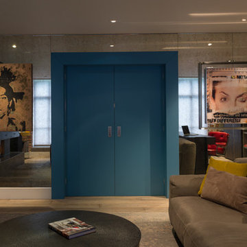 Central London Apartment design and fitout by Stephen Neall Interior Furnishers