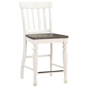 Joanna Two Tone Side Chair, Set of 2, Counter Chair