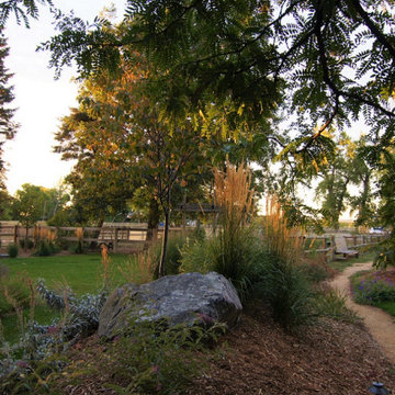 Looking Back towards the Bench on the Way to the Inner Garden