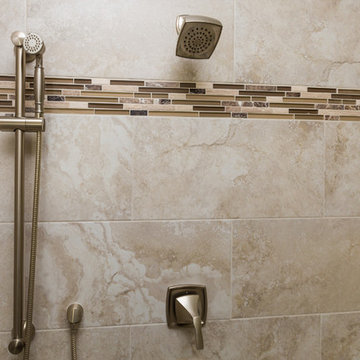 Modern Spacious Master and Hall Bathroom Upgrades in Leesburg, VA