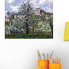 Fine Art Murals The Vegetable Garden with Trees in Blossom  - 60 Inches W x 48 I
