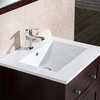 Victoria Vanity With Porcelain Top, Matte White