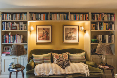 Design ideas for a classic living room in Dorset.