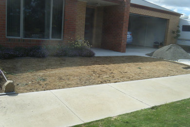 Synthetic Lawn Installation Photos