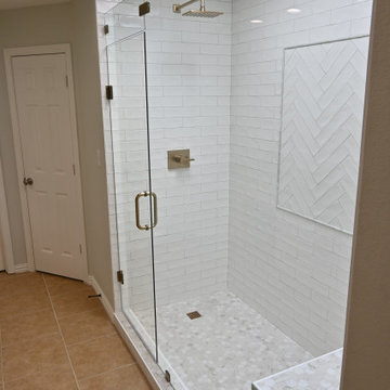 Classic White Shower