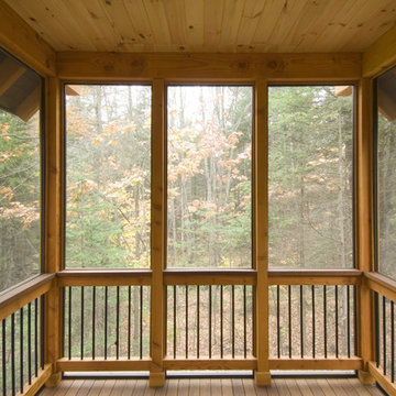 Unique Hybrid of Conventional, Timber and Log Framed Home