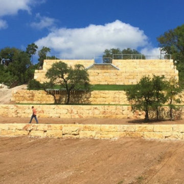 Retaining Walls, mailboxes, & columns, signs