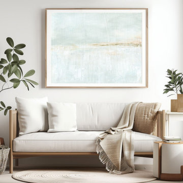 NLS Design - Abstract Art - Modern, Serene, Coastal - by Naomi Leigh