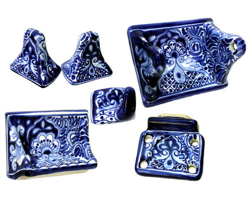 Talavera Toilet sets Talavera Toilet sets