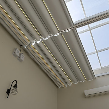 Retractable Sky Shades for Glass‑Roof Interior