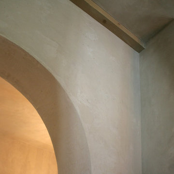 Residential Guest House - Walls & Ceilings Created in Artisan Limestone Plaster