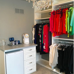 Custom Closet with Additional Storage - Closet Organizers