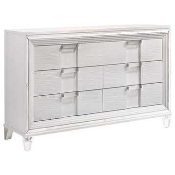 Picket House Furnishings Charlotte 6-Drawer Dresser in White