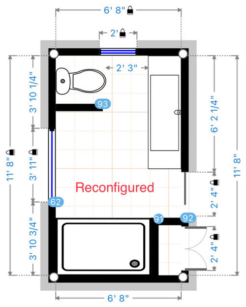 vanity in front of toilet toilet