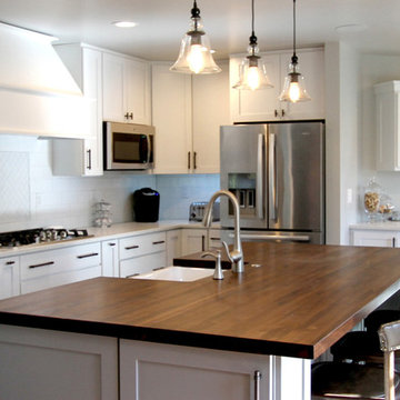 Armani Fine Woodworking Walnut Butcher Block Countertop