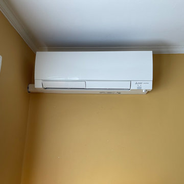 Mitsubishi Hyper Heat Smart Multi Condenser 42000 BTU Install