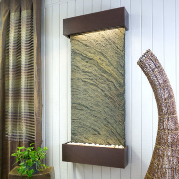 Bluworld Classic Quarry Nojoqui Falls Jeera Slate w/ Copper Vein Trim Kit