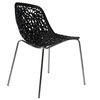 Lovie Side Chair, Set of 2, Black