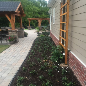 Custom Walkway Pavers for Outdoor Gazebo